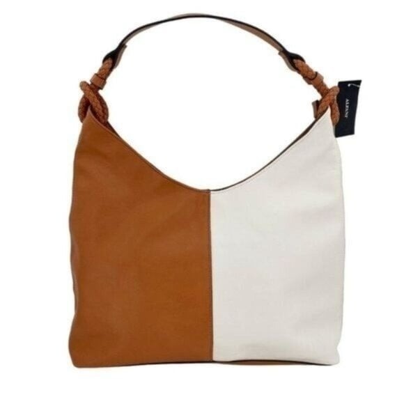 Alfani Women's Hilllary Colorblock Hobo Shoulder Bag New