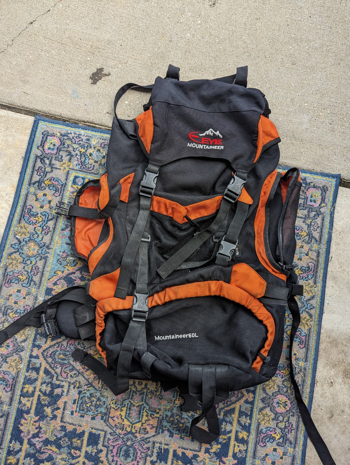 Eye Mountaineer 60L Hiking backpack.