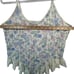 Vintage Floral Lace Teddy Lingerie Romper Bodysuit Ruffle 2X Cottagecore Sexy
