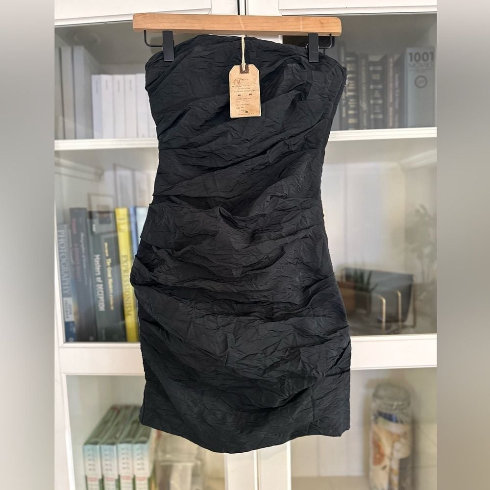 Allsaints Ambrose Cocktail black dress Size 0 NWT NEW