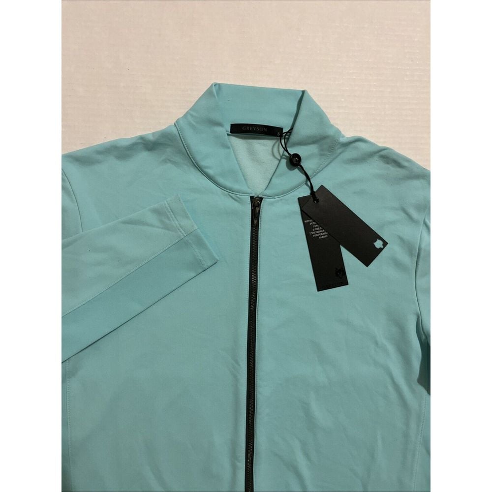 Greyson Siasconset Full Zip Lightweight Jacket Skystone Blue Men's Size Small