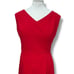 Donna Karan Women’s Plus Asymmetric Hem Red Scuba Dress 16