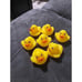 200 Pieces Mini Rubber Ducks Floating Bath Ducks