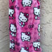 Hello Kitty blanket with heart accents