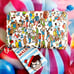 Loungefly Where's Waldo All Over Print Zip Around Wallet