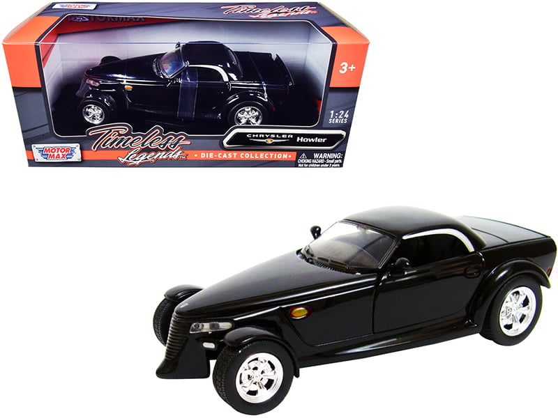 Chrysler Howler Concept Black "Timeless Legends" 1/24 Diecast Model Car by Motor