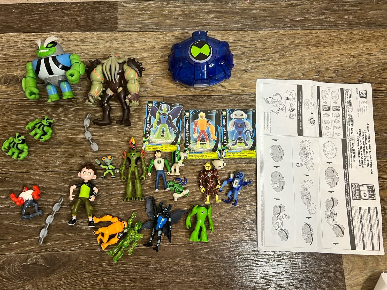 Ben Ten Alien Force Lot