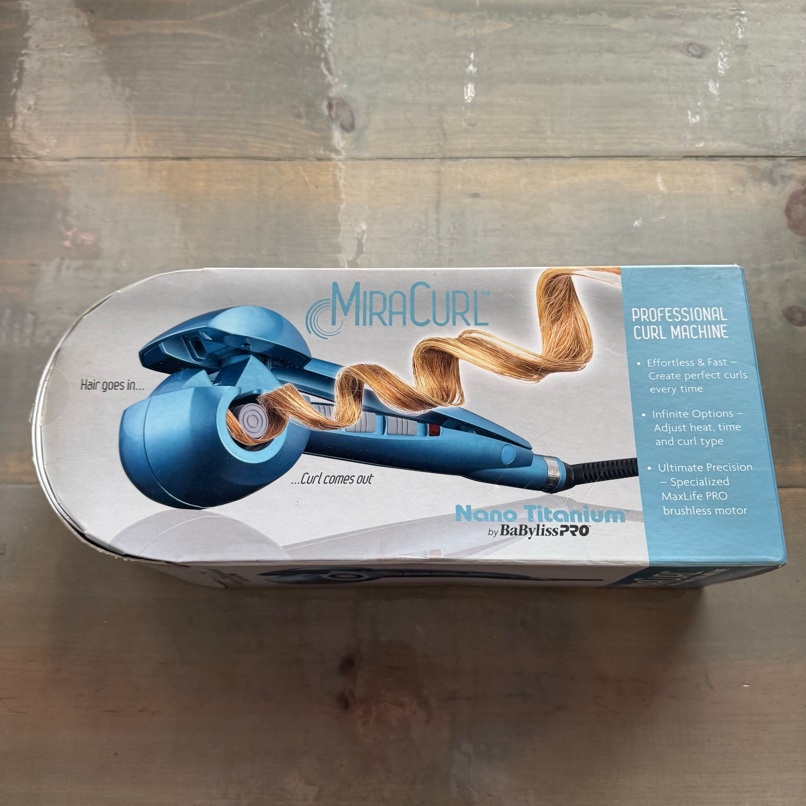 miracurl babyliss pro nano titanium