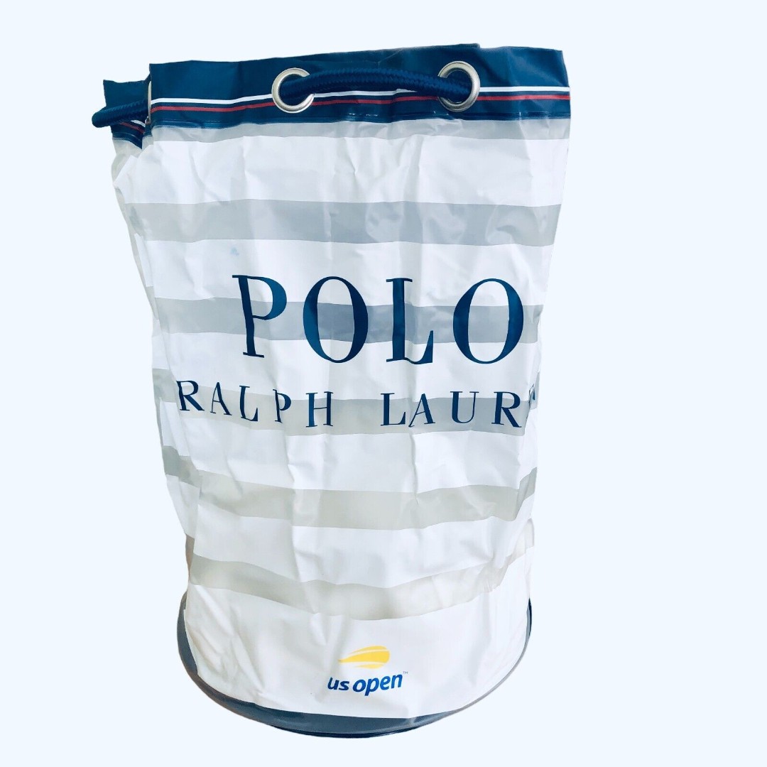 US Open 2022 Polo Ralph Lauren Drawstring Backpack Duffle Bag (18 H x 11 W) NEW