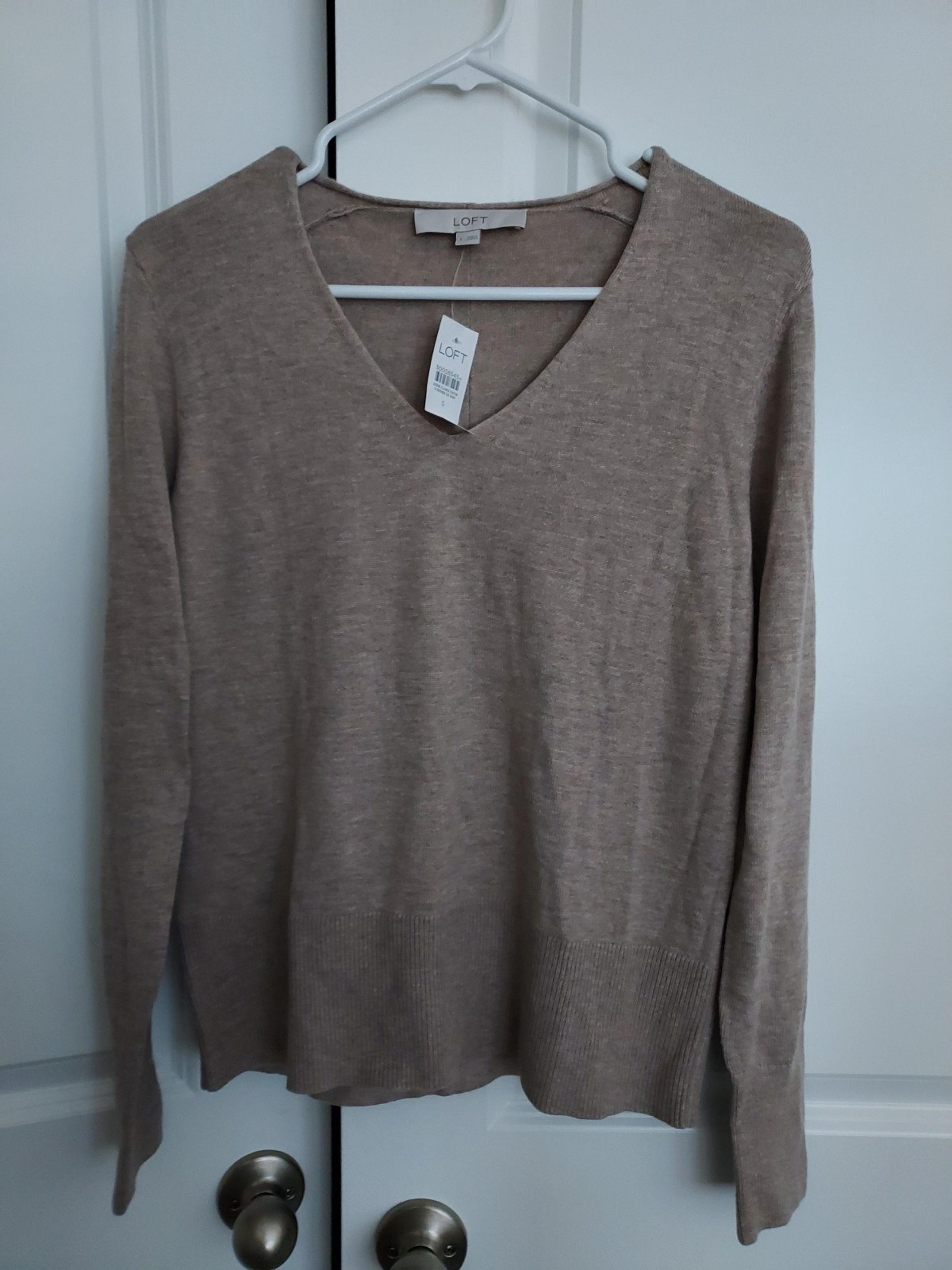 NWT Loft V neck Sweater