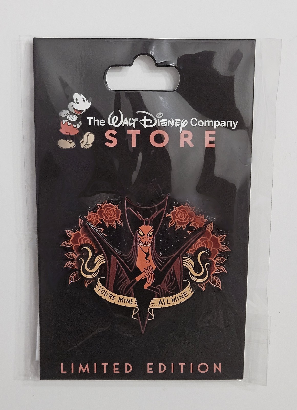 Authentic Disney DEC Villaintine's Day 2025 Aladdin Jafar Pin