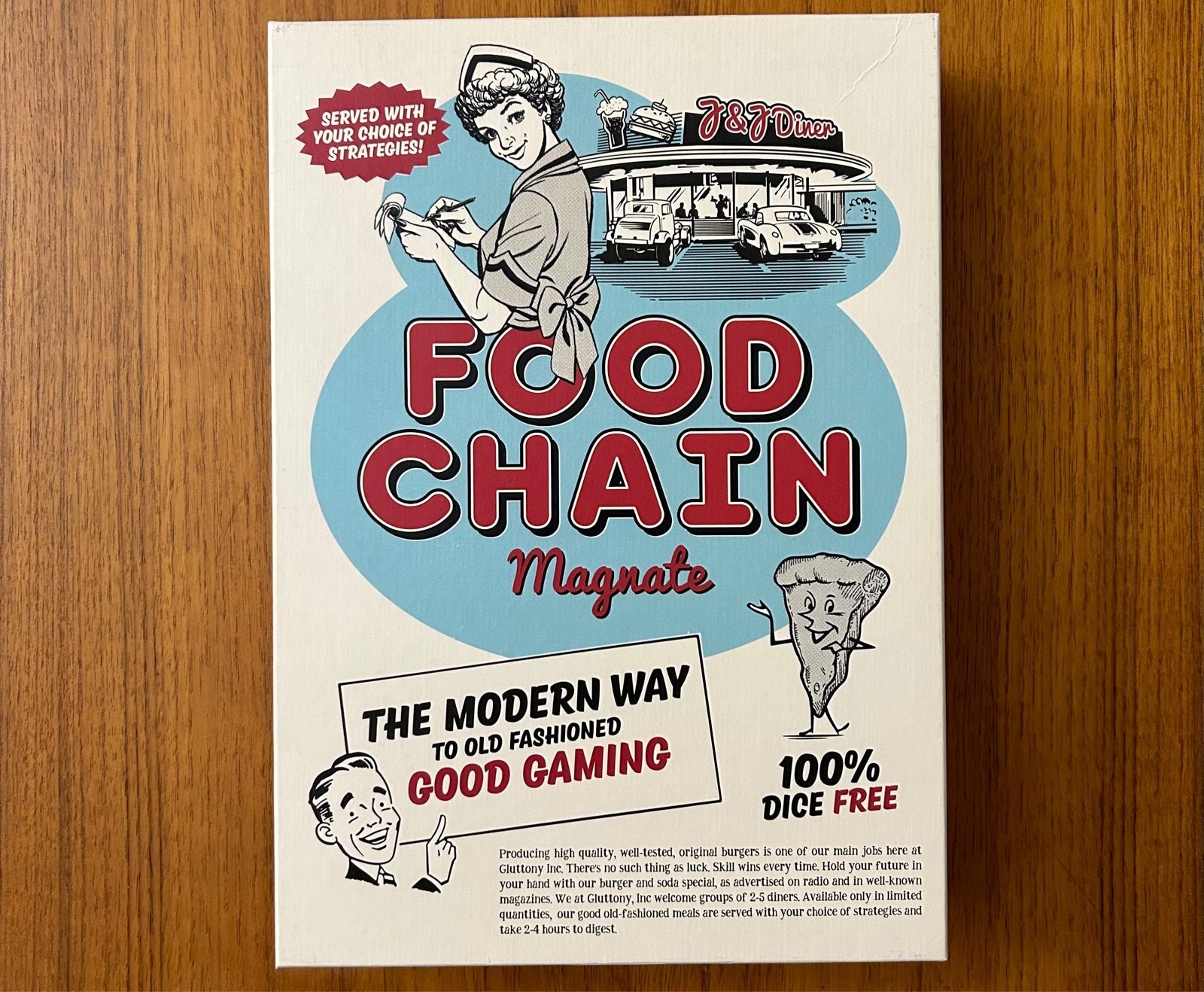 Food Chain Magnate board game by Splotter