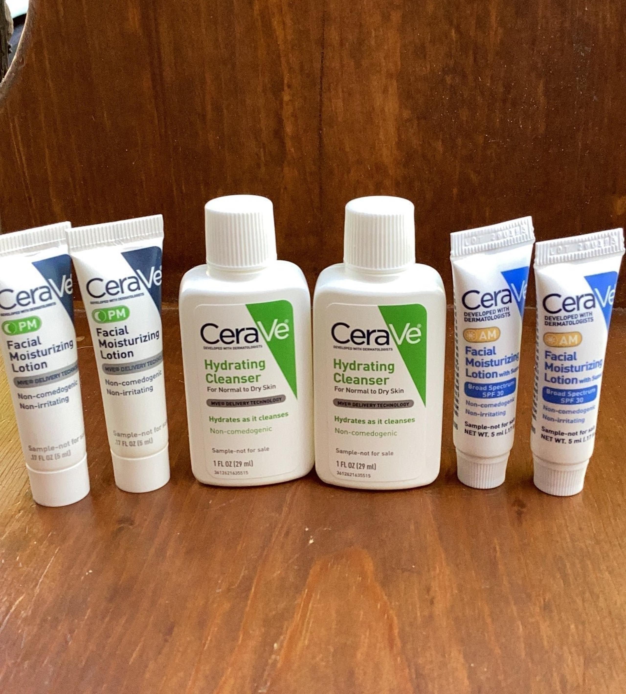 Cerave Travel Size Face Skin Care