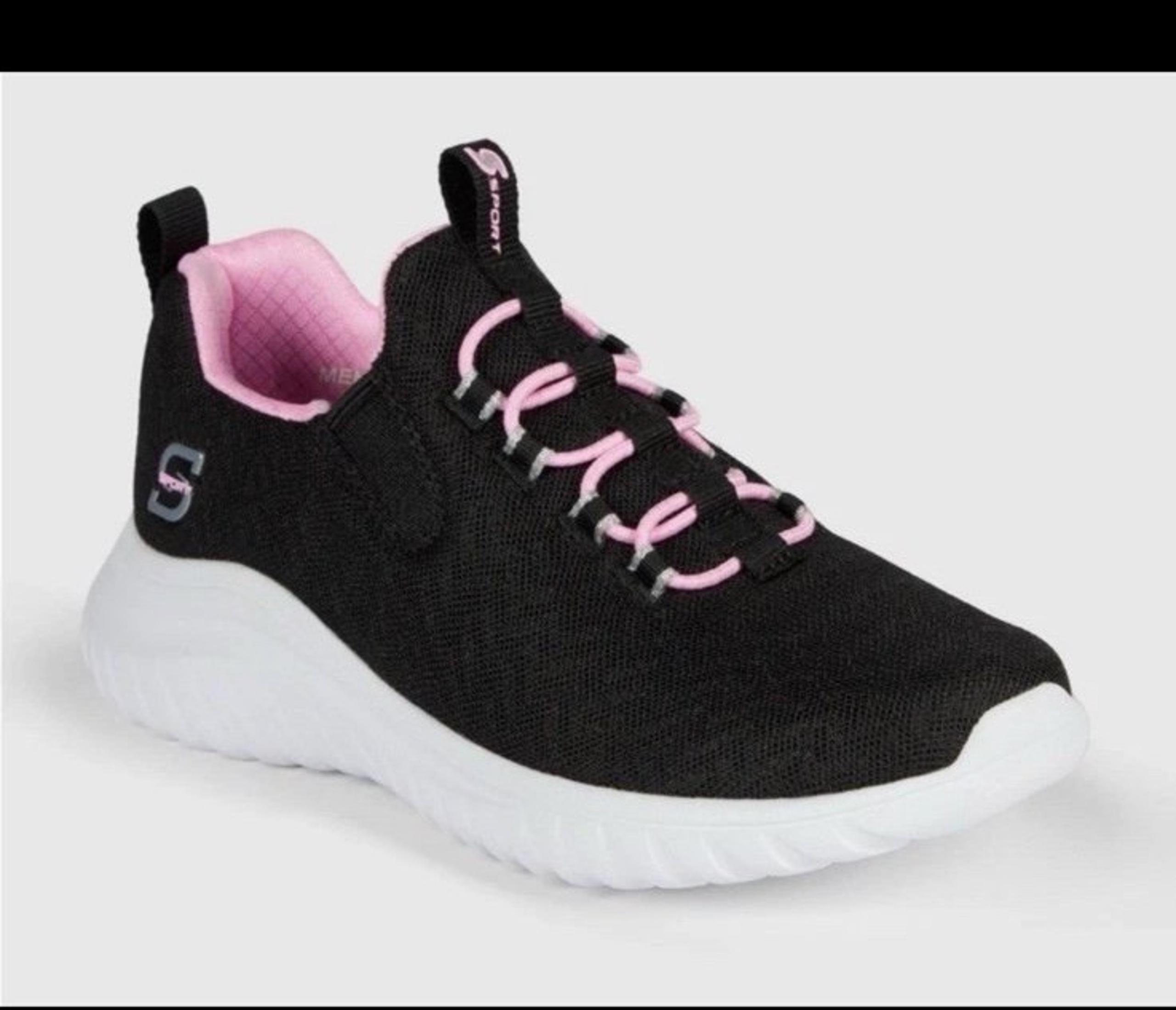 S Sport Skechers ADA Slip-On Sneakers Girls Sneakers Black Size 13