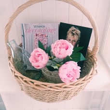Boho Wicker Basket