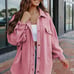Brand New Solid Hem Arc Coat -sz6