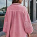 Brand New Solid Hem Arc Coat -sz6