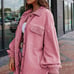 Brand New Solid Hem Arc Coat -sz6