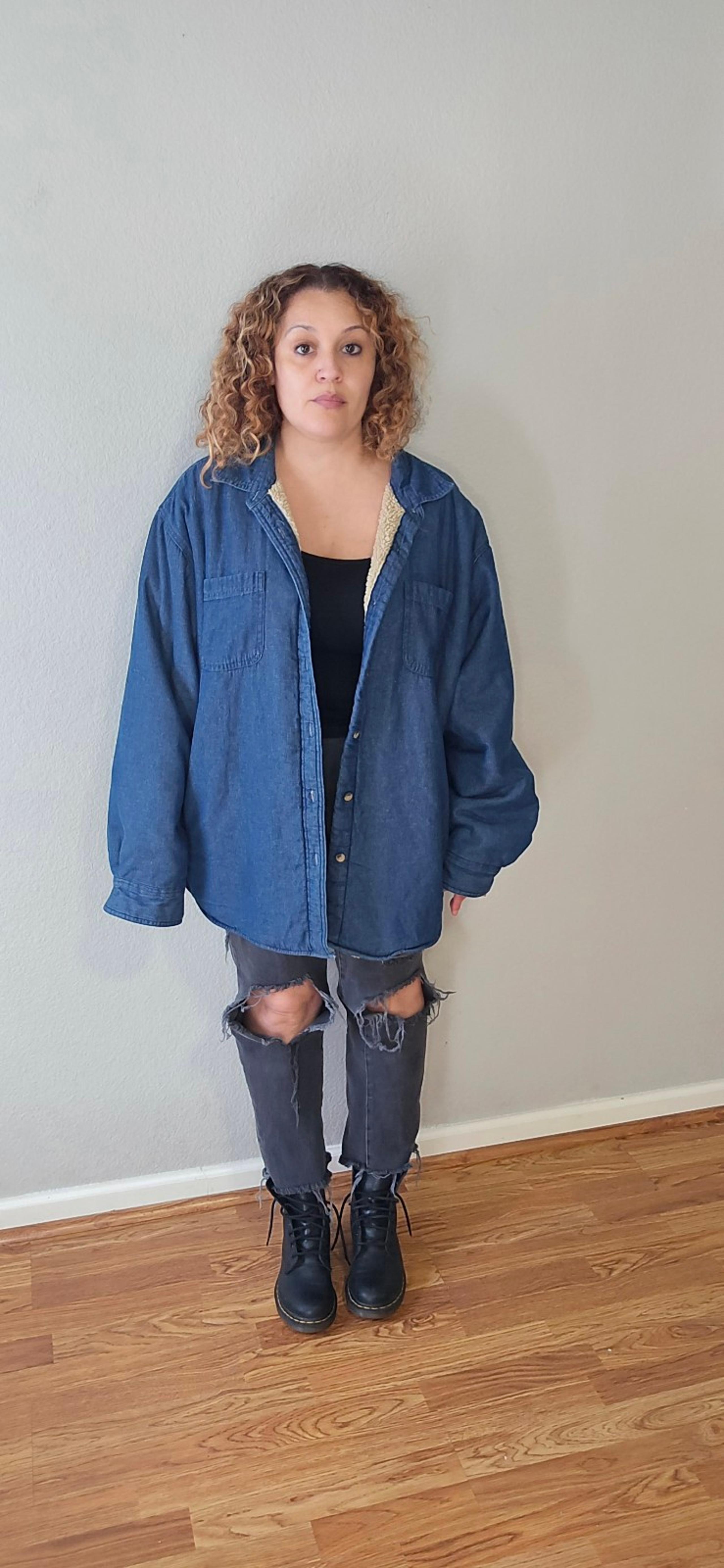 Wrangler Denim & Sherpa Shacket