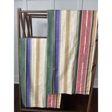 RARE! Vintage RALPH LAUREN Desert Spring Set Of 2 Valances Green SOUTHWEST Aztec