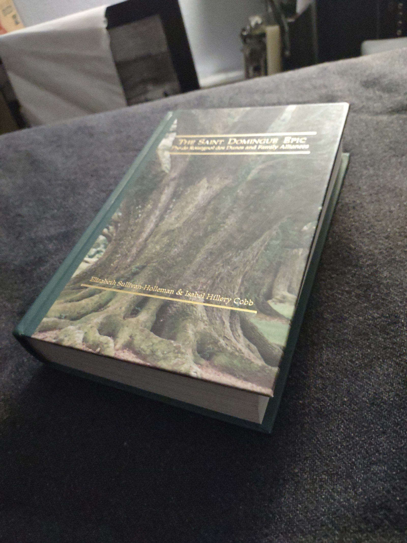 THE SAINT DOMINIGUE EPIC book Rare oop htf new signed