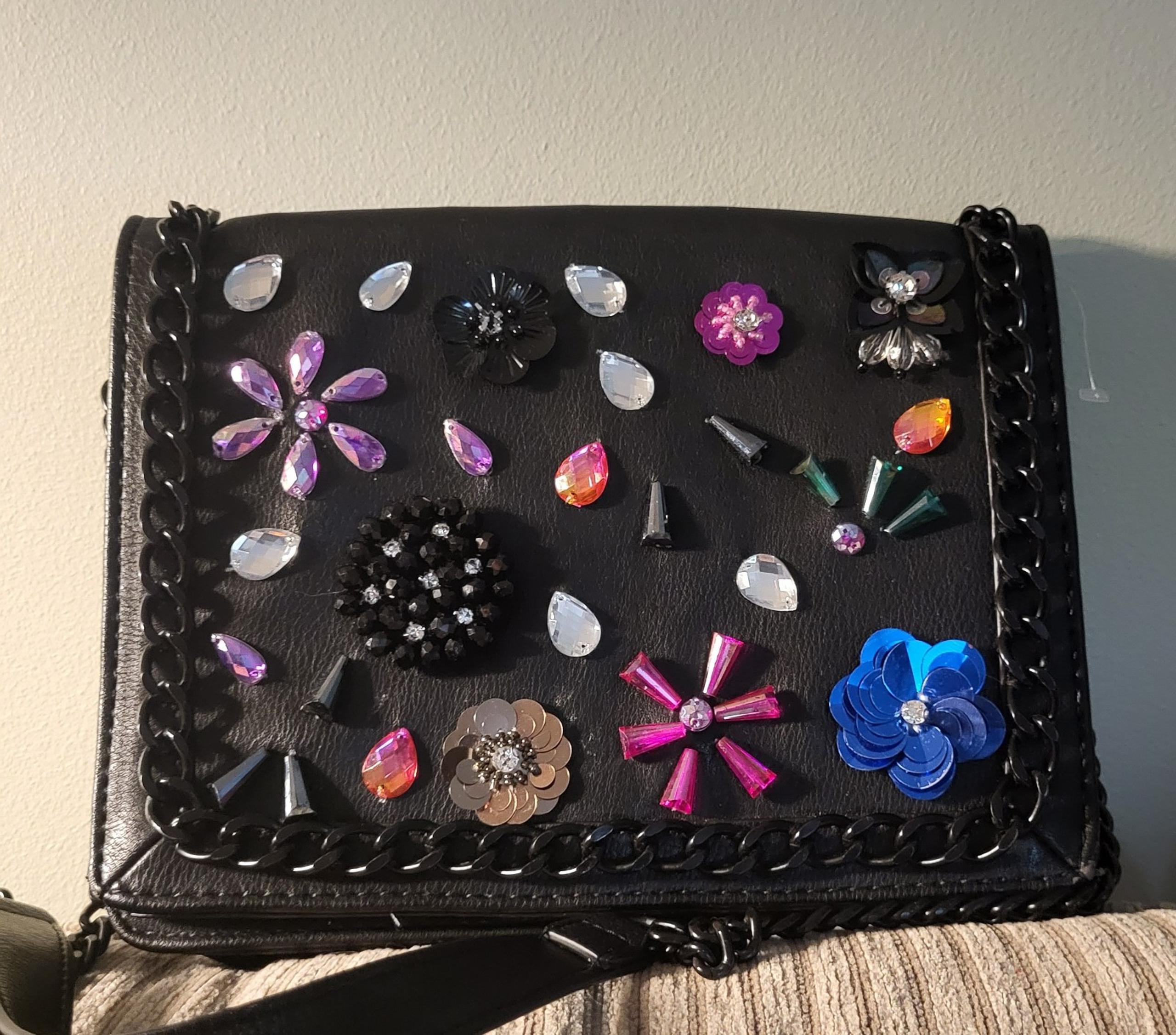 Gianni Bini Embellished Shoulder Bag