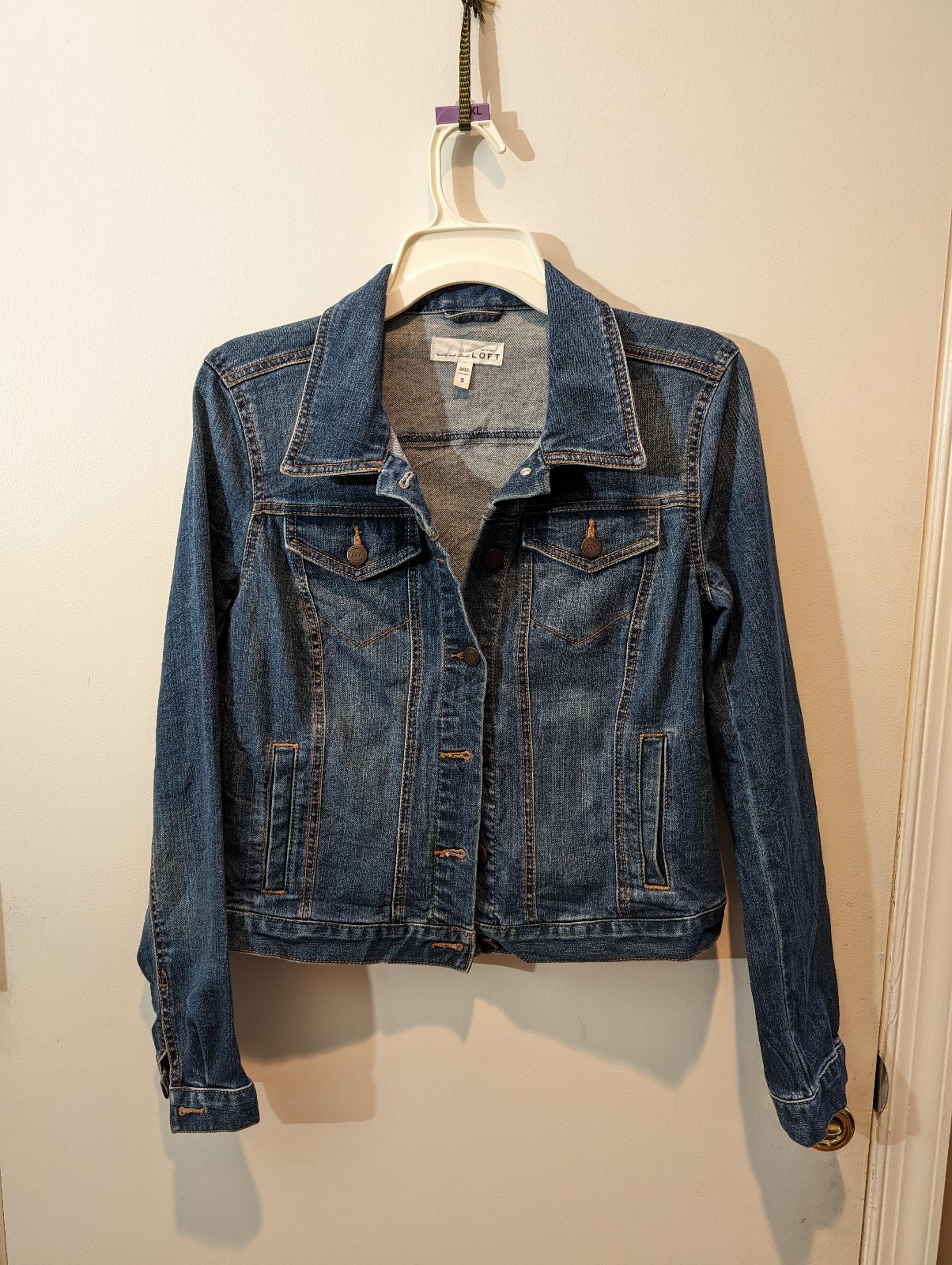 Ann Taylor Loft denim jacket. Adorable.