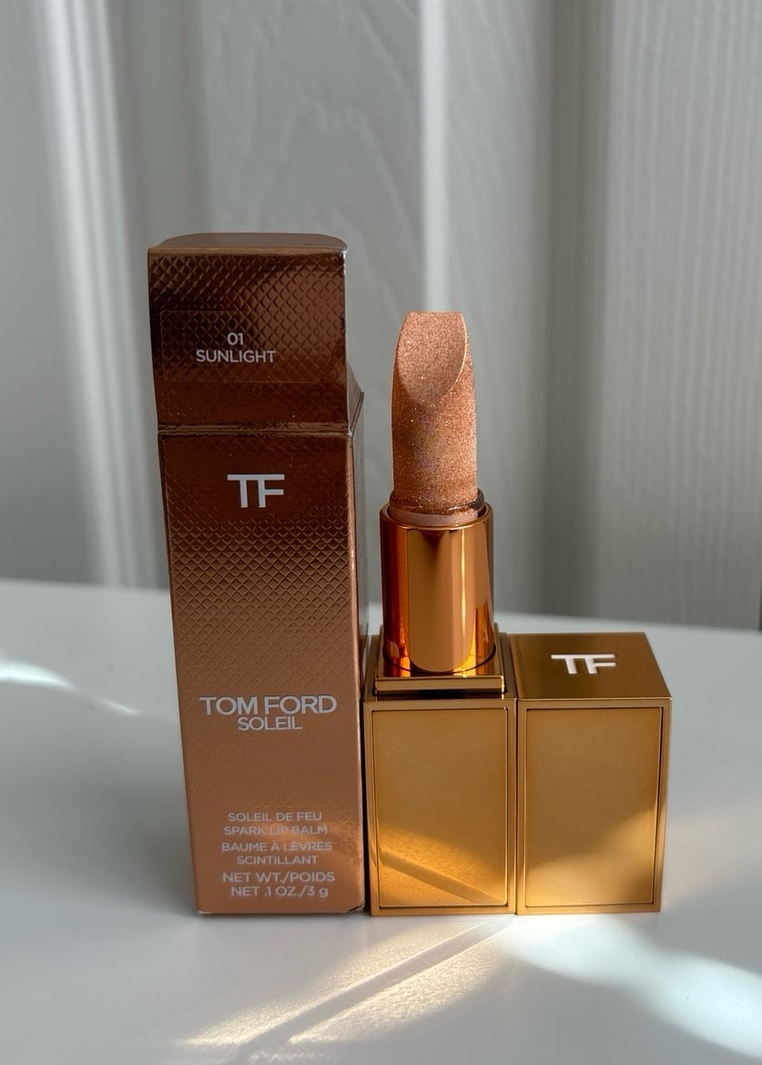 NIB Tom Ford Soleil Spark lip balm 01 sunlight 0.01oz/ 3g