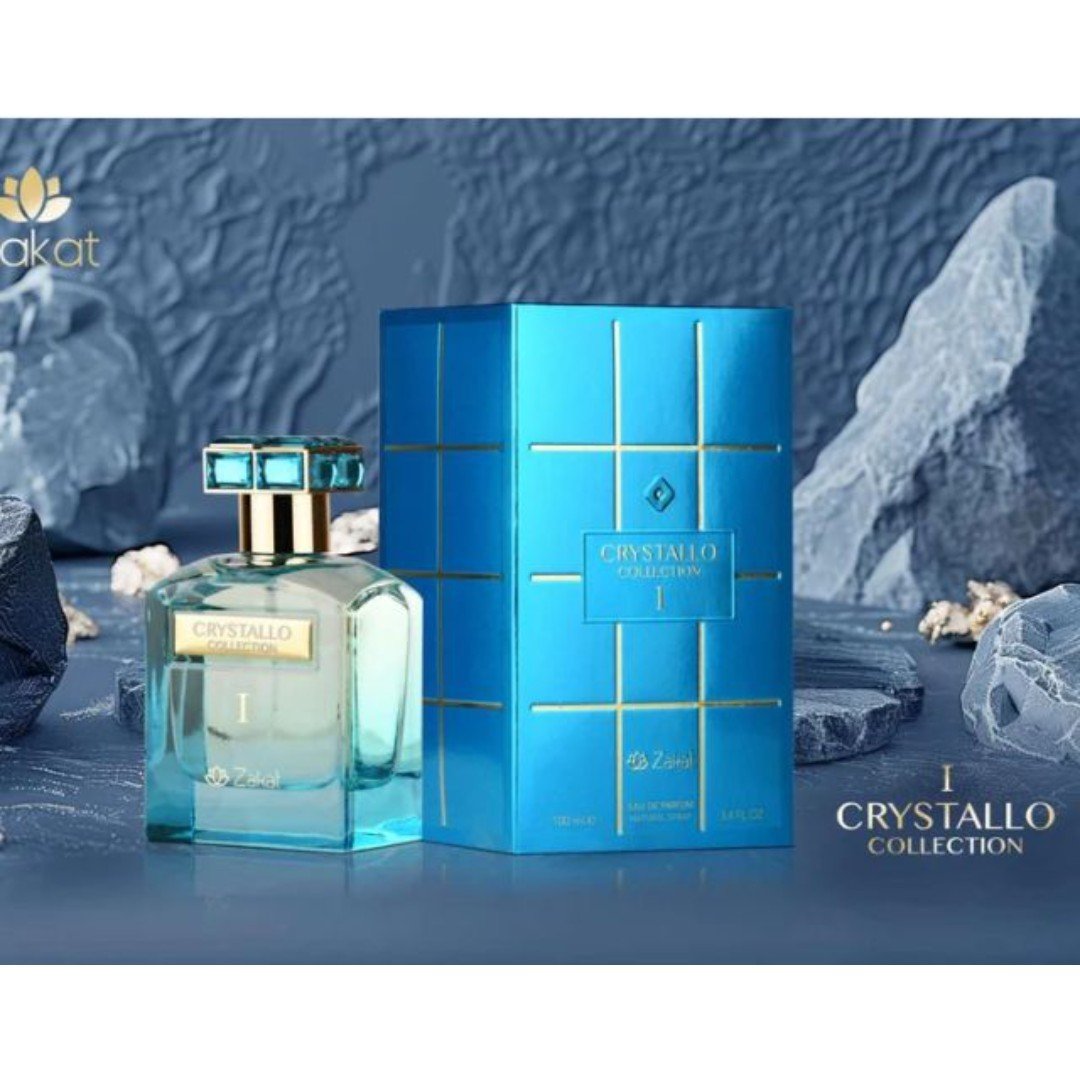 CRYSTALLO COLLECTION I BY ZAKAT EDP arabe original UNISEX 3.4oz NEW&SEALED