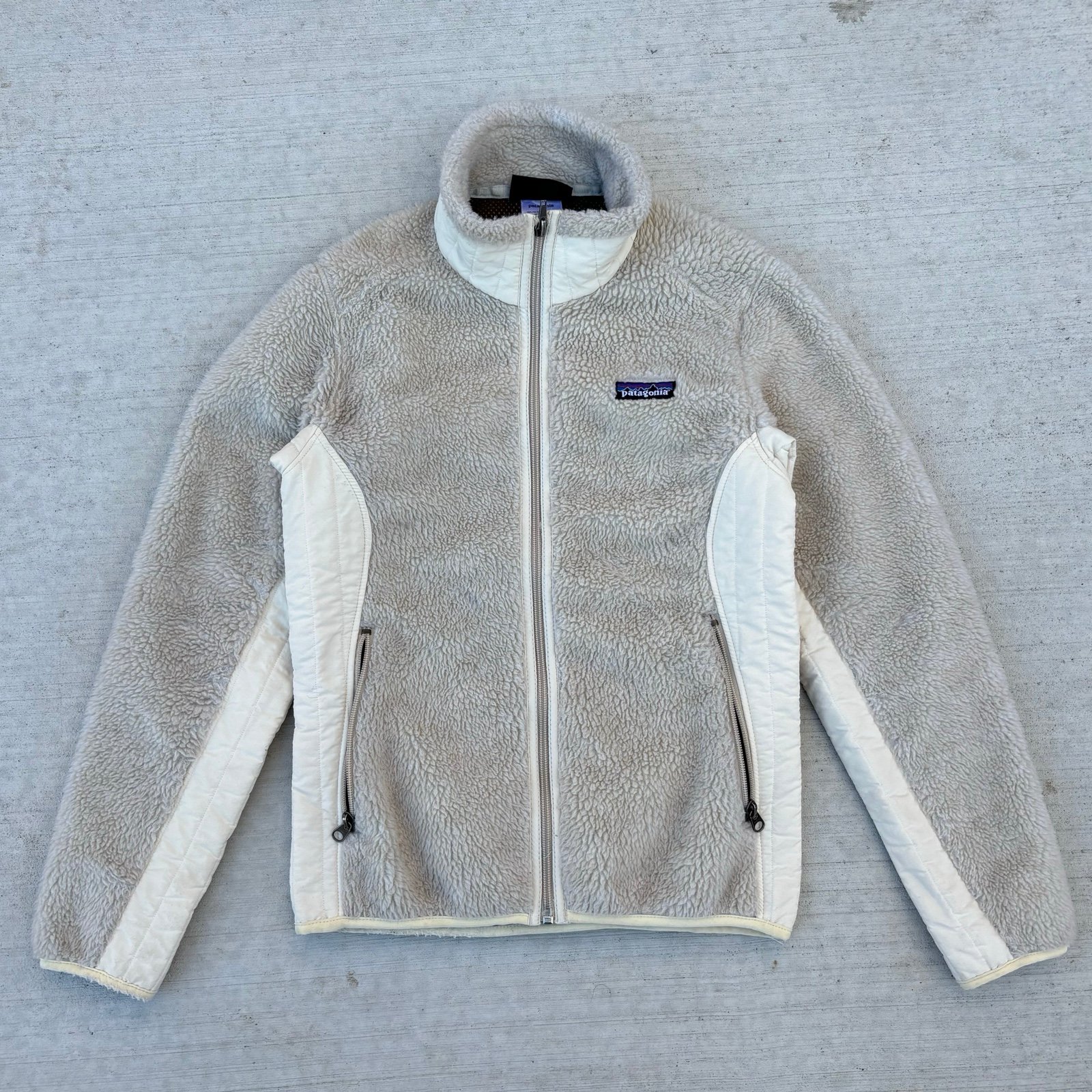 Vintage Patagonia Synchilla Deep Pile Full Zip Fleece Womans XS