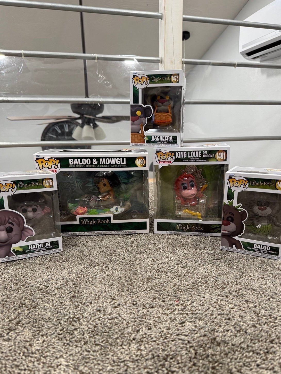 Funko Pop! “The Jungle Book” s2 Full Set of 5 (Disney)