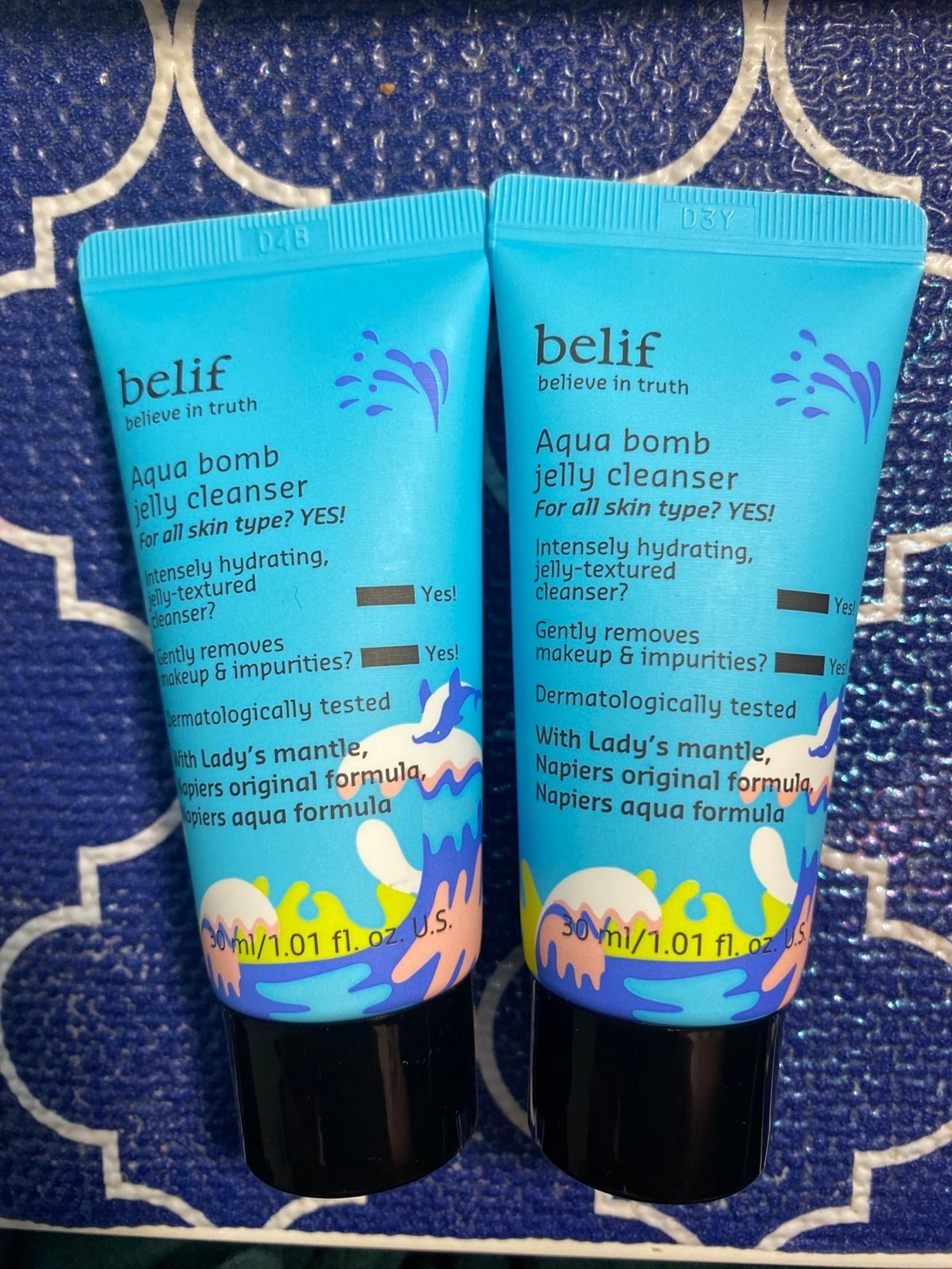 Belif Aqua Bomb cleanser sample/travel size