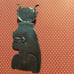 Vintage silvertone egyptian pendant….detailed