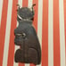Vintage silvertone egyptian pendant….detailed