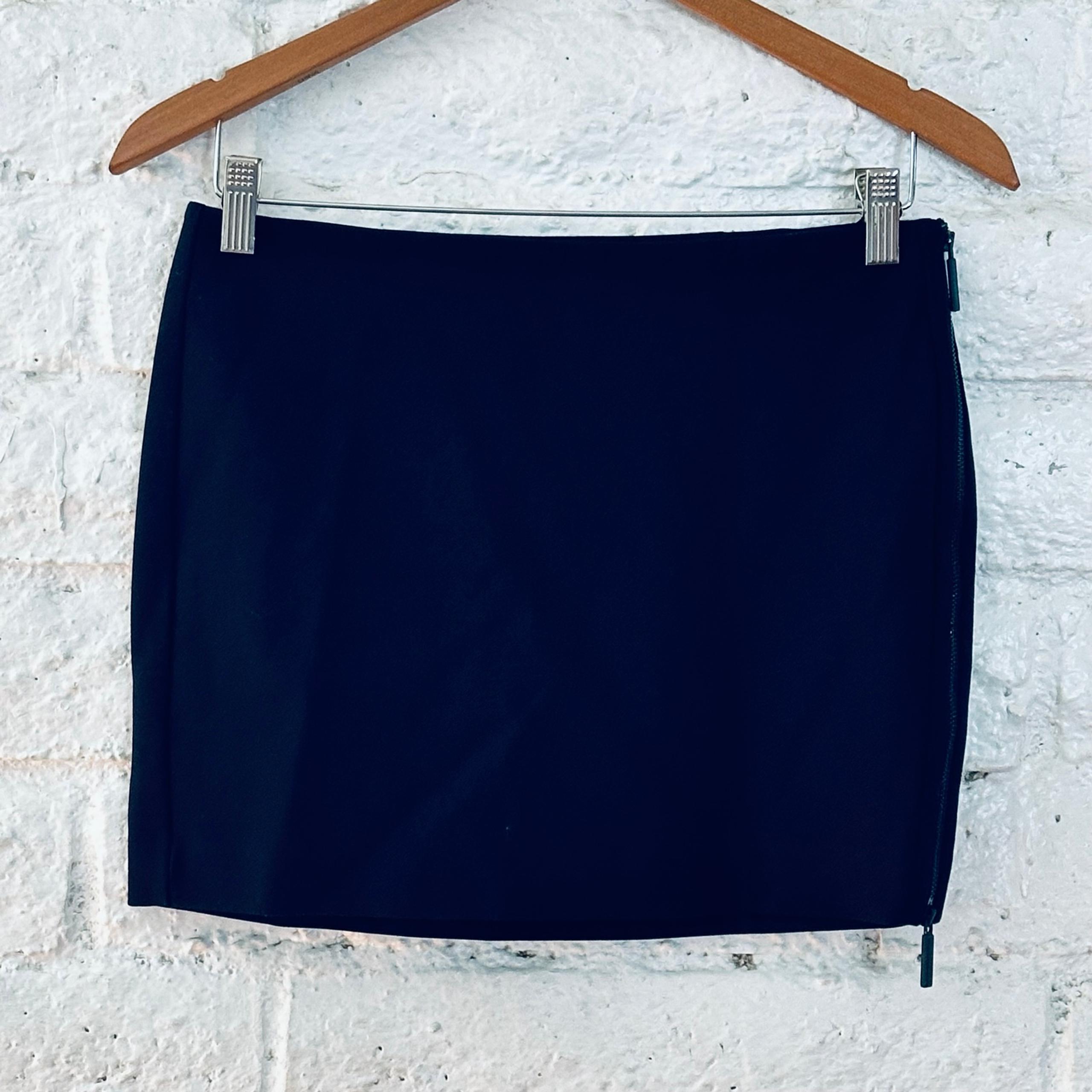 Armani Exchange Womens Mini Skirt, Size M black