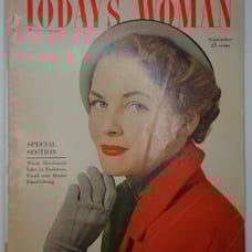 Today's Woman September 1949 What Husbands Like In Fashions Vtg Ads