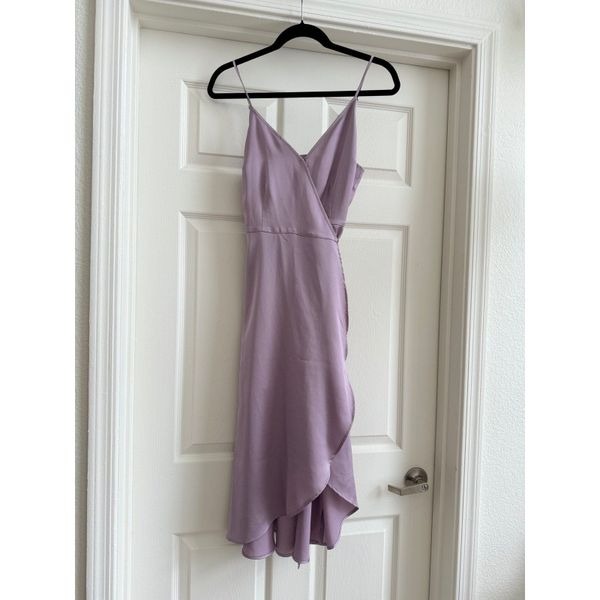 Abercrombie Lavender Satin Dress