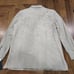 Terry Lewis Leather Suit Jacket Skirt 2Pc Set Large Top & 12 Bottom Light Green