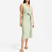 Everlane The Japanese Goweave Sleeveless Wrap Dress Size 8 Light Green Size 8 NW