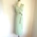 Everlane The Japanese Goweave Sleeveless Wrap Dress Size 8 Light Green Size 8 NW
