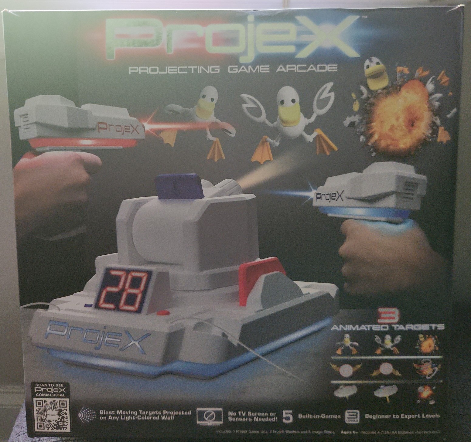 ProjeX projecting Game arcade