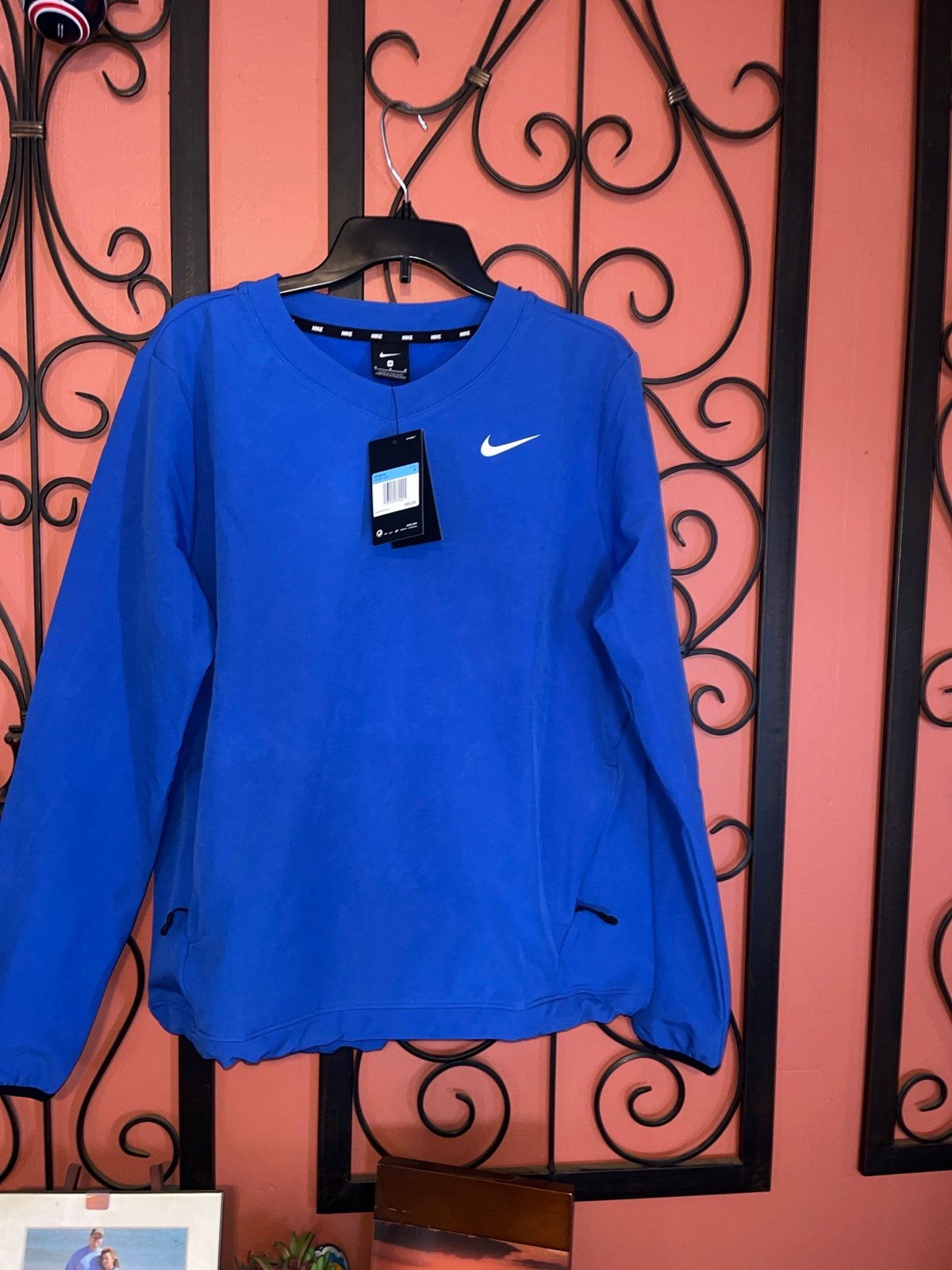 Nike Softball Women's Long-Sleeve Lined Pullover Warm AV6687-493