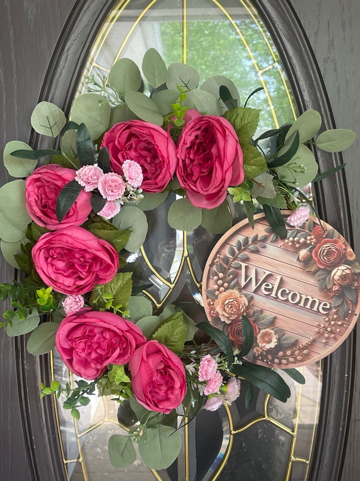 Floral Welcome Wreath