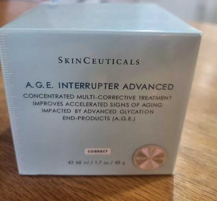 SKINCEUTICALS A.G.E AGE INTERRUPTER ADVANCED 1.7oz/ 48/g SEALED