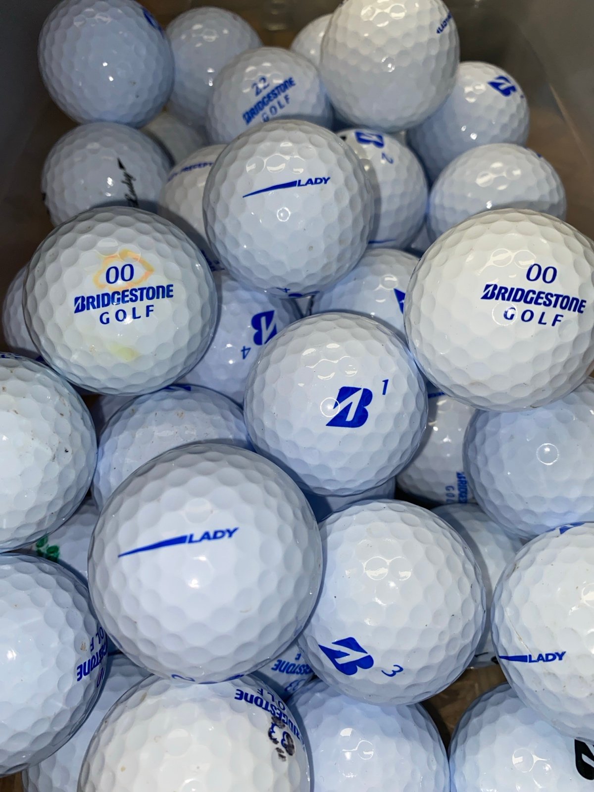 50 Bridgestone Lady Golf Balls