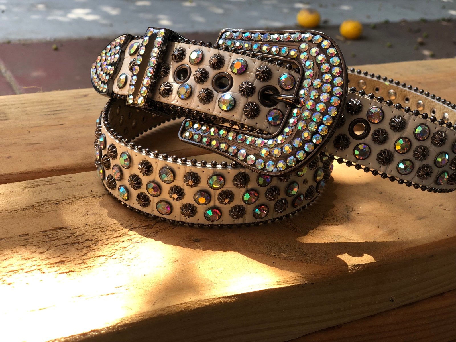 Full Diamond belt new western style