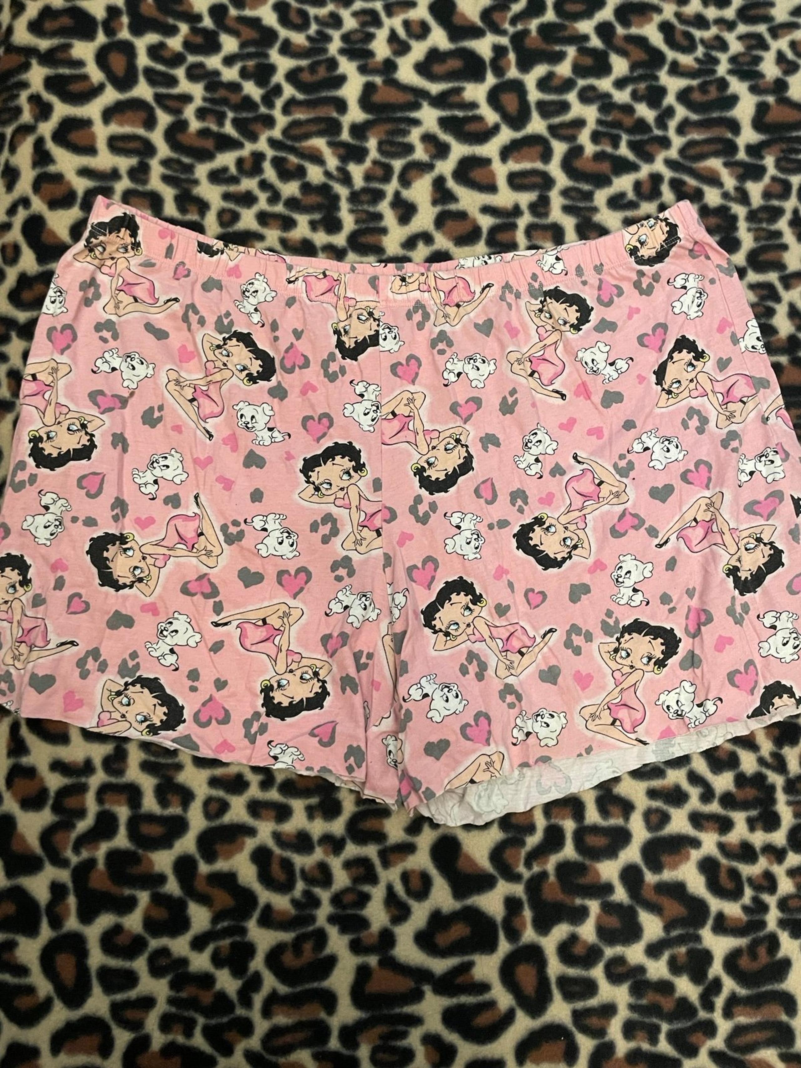pink betty boop shorts