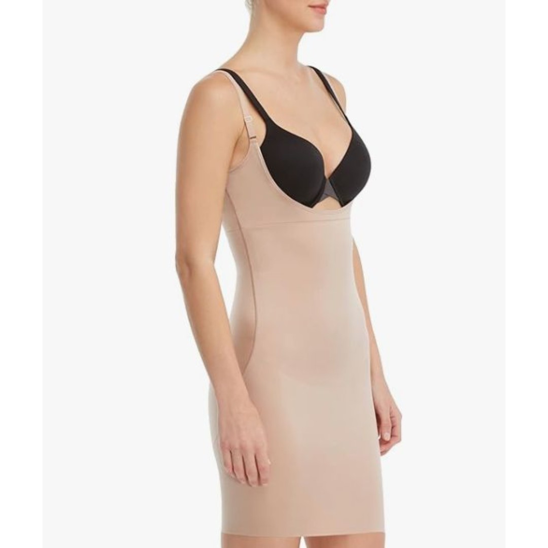 SPANX SmartGrip™ Slip 3X Open-Bust Full Slip Foundation (beige) Retail 88 NWT