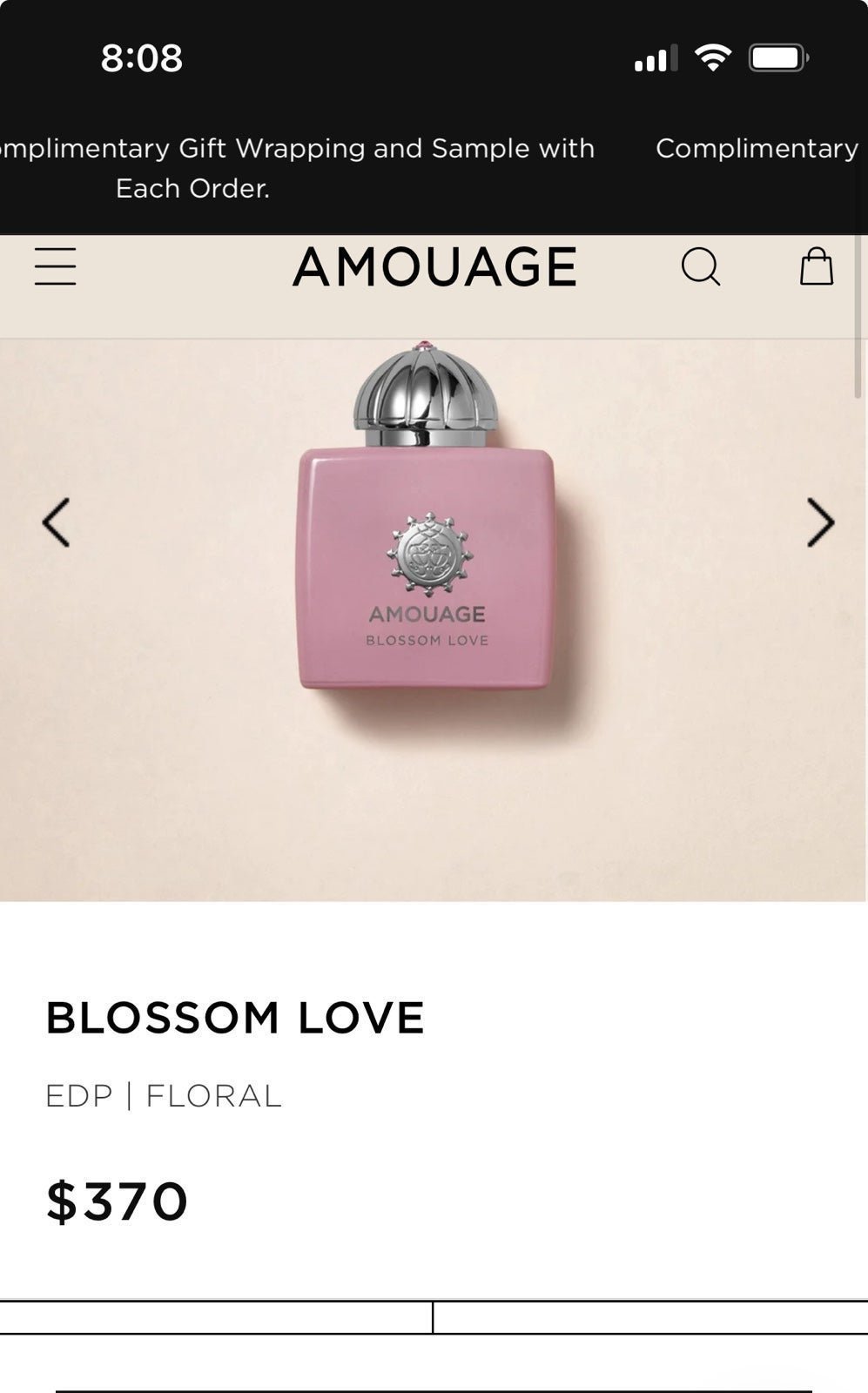 Amouage BLOSSOM LOVE