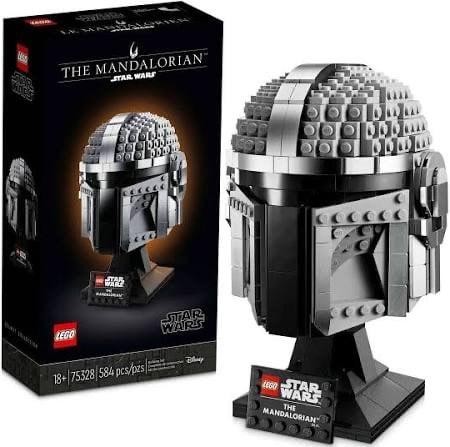 LEGO Mandalorian Helmet Statue